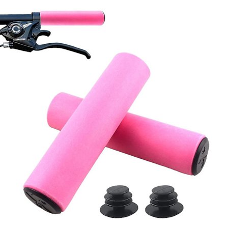 Skridsikre cykelhåndtag i silikone