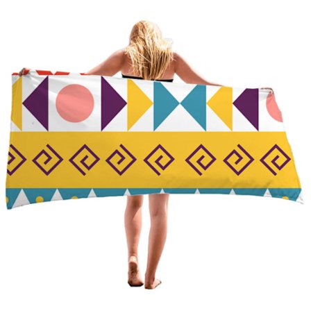 Printed Beach Resort Beach Handduk