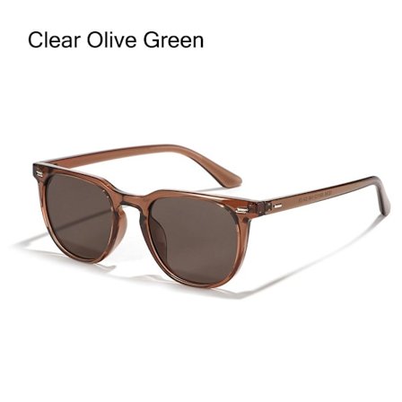 Mordely Trendiga Solglasögon Fyrkantiga Solglasögon BRUN BRUNA