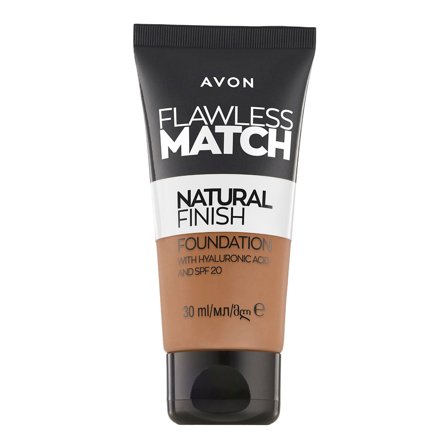 AVON Fondotinta Flawless Match finitura naturale 245N (Natural Beige) 30ml - Fondotinta crema