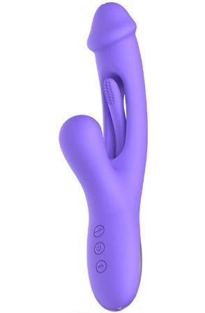 Tess Rabbit Vibrator mit G-Punkt Stimulator