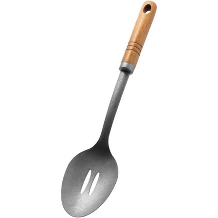 Anders Petter Signerat Serveringsskje tre-stål