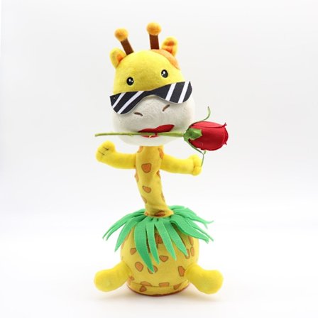 Dansande kaktus kan prata kannibal svamp leksak förtrollande blomma kan gunga sandskulptur leksak (gräs kjol hjort)