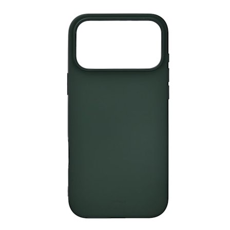 iPhone 17 Pro Max cover, genbrugssilikone, olivengrøn