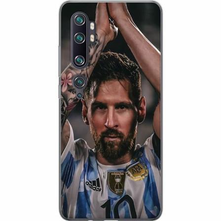 Xiaomi Mi Note 10 Pro Genomskinligt Skal Messi