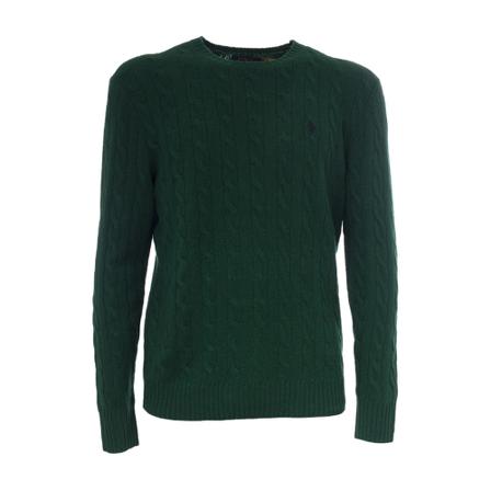 Polo Ralph Lauren, Sweater Zielony, Mężczyzna, Rozmiar: M