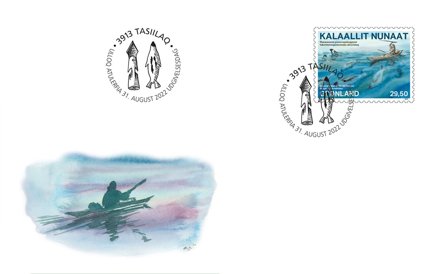 Grønland - FNs internationale år for fiskeri og akvakultur - Førstedagskuvert