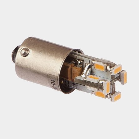 LED-lamppu NauticLED, 10 - 35 V, 10 W, BA9S, valkoisella valolla