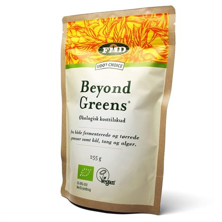 3 for 2 - Udo's Choice Beyond Greens Ø 255 g, Helse & Madvarer, Vitaminer, K-vitamin