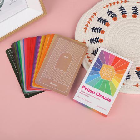 Nytt Kort Prismor Oracle Card Fate Divination Family Party Paper