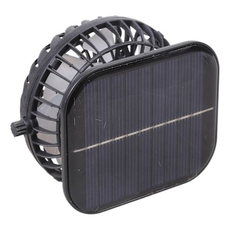 Udendørs Camping Fiskeri Vandring Fiskerhat Solar Ventilator Hat Bærbar Solar