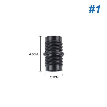 12mm/16mm Dubbelkran snabbkopplingskontakt Aquarium Water Con