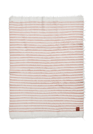 Elodie Details Pälsmjuk Stickad Filt - Faded Rose Inredning Unisex Rosa 0-3 år