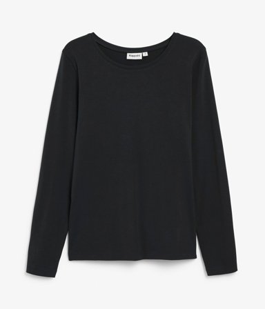 Kappahl | Basetopp med lang arm | Svart