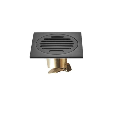 Rustfritt stål firkantet avløpsdeksel luktsikker rett gulvavløp