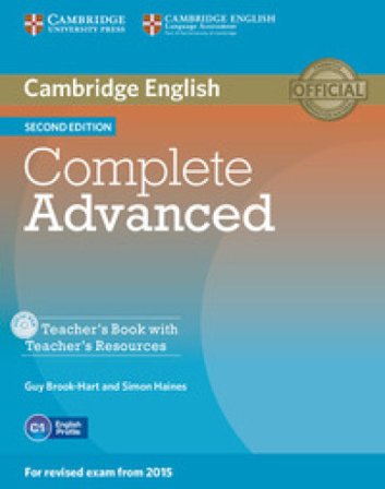 Complete Advanced. Teacher's book. Con CD-ROM Guy Brook-Hart