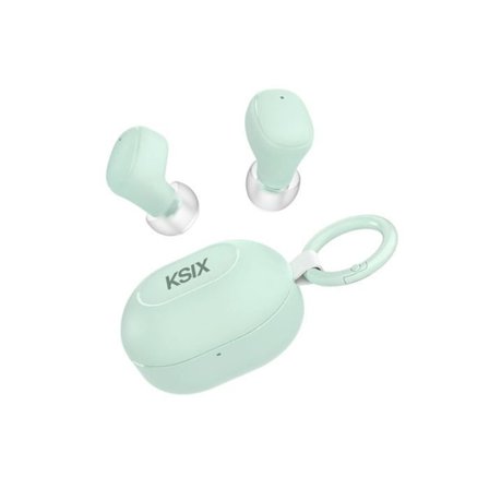 Hörlurar - KSIX - Neutron - Grön - Bluetooth - In-ear - Trådlös