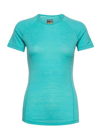 W 150 Z Ss Crewe T-shirts & Tops Short-sleeved Sininen Icebreaker