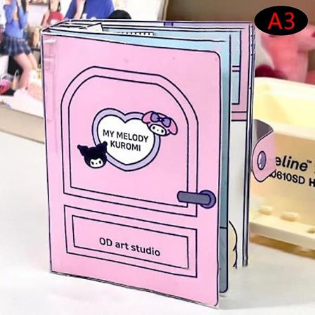Stille bog Sanrio Doudou bog pædagogisk hjemmelavet Kuromi bog Melody Quietbook