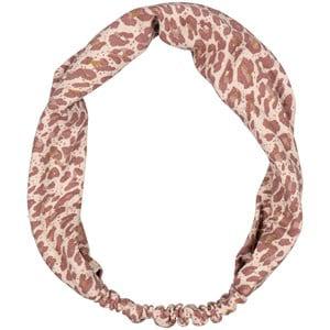 Kids - MarMar Copenhagen Printed Headband Dusty Mauve Leo 48 cm - Hair accessories - 48 cm - Purple - Mädchen