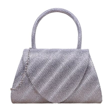 Evening Bag Bryllup Clutcher for kvinner Jente Cocktail Tote Håndveske med kjede