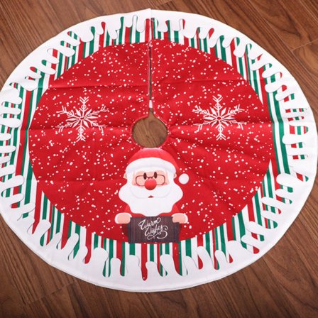 78 cm Julgranar Rund kjol Bas Cover Xmas Ornament Decor (tomten)
