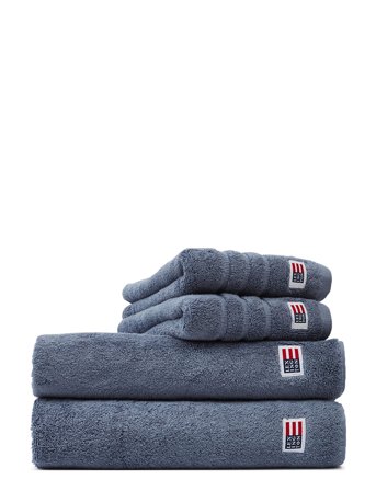 Lexington Home Original Towel Steel Blue - Blue - 30X50CM