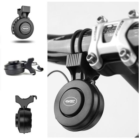 Elektrisk sykkelklokke, sykkelhorn USB oppladbar