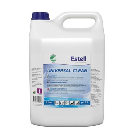 ESTELL Allrengöring Universal Cleaner parfymerad 5L - Lyreco - Städ och hygien - Rengöringsmedel - Allrent