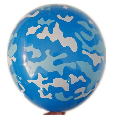 50 stk. Latex Camo Balloner Camouflage Balloner Militær Balloner Til Jagt Temafest Militære Festligheder