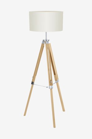 EGLO - Gulvlampe Lantada - Natur - Gulvlamper - Fra Homeroom