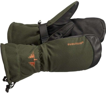 Swedteam Ultra Dry Mitten Glove metsästyskintaat, vihreä - Vuoratut Käsineet & Rukkaset