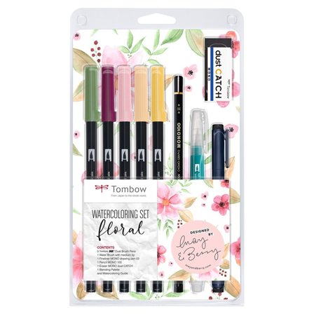 Tombow Akvarelli setti Floral