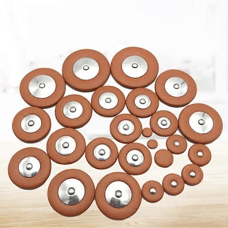 Tenorsaxofonpuder Inkluderer 25 Puder Læder Professionel Tenor