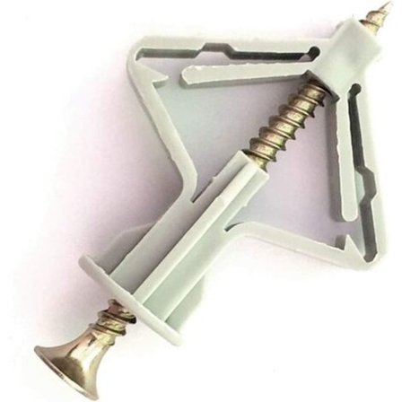 50-pack M8 x 50 mm högpresterande hålrumsväggsankare tunga Rawlpluggar