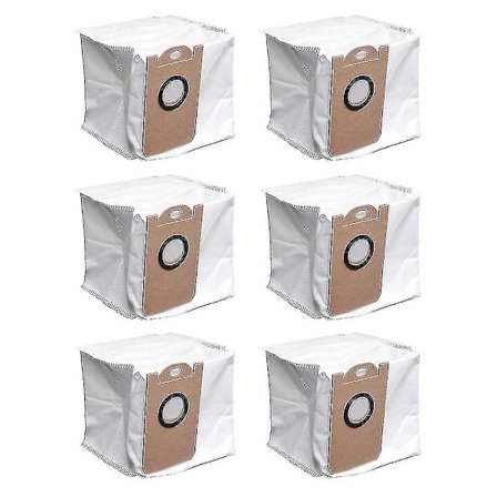 HKK 6 pölypussia yhteensopivia Kyvol Cybovac S31:n kanssa, yhteensopivia Uoni V980 Plus Q6:n kanssa