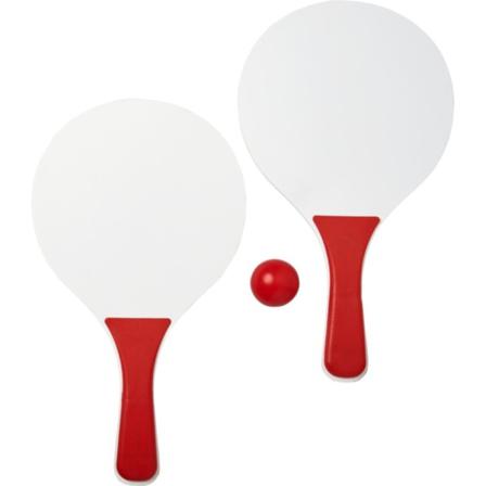 Bullet Beach Game Set One Size Röd/vit