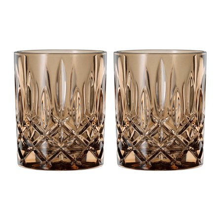 Nachtmann Noblesse tumblerglas 2-pack, 29,5 cl, brun | Dukning & Servering > Glas > Tumblerglas | Bagaren och Kocken