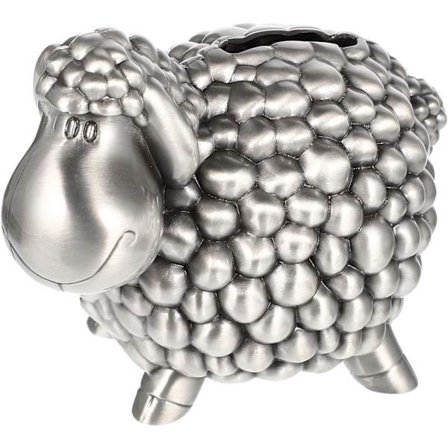 Possu-possu-pankki lelu pojalle Metallipossu-possu-koriste lapsille Horoskooppi Vuohi F