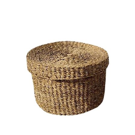 Nerea Box L Säilytyslaatikko 40x40x25cm Meriheinä Luonnonvärinen