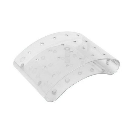 20 hull akryl lollipop display stativ bryllup fest godteri dessert pinne holder rektangel form holder display diy kake for barn