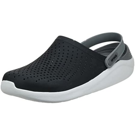 Unisex LiteRide Clogs for voksne, Nero Black/Smoke