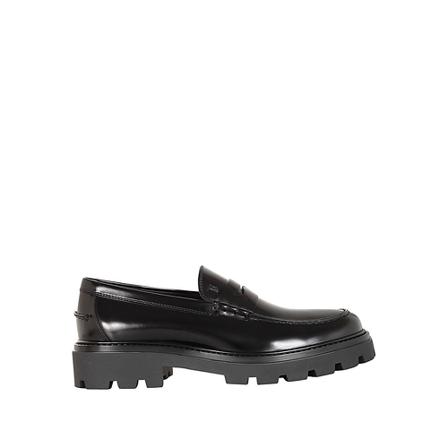 Tod's Instappers , Zwart , Heren , Maat: 44 EU Instappers & Slip ons