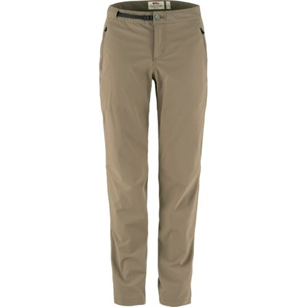 Fjällräven Women's High Coast Trail Hose in Suede Brown/Braun | Size: 46/Short