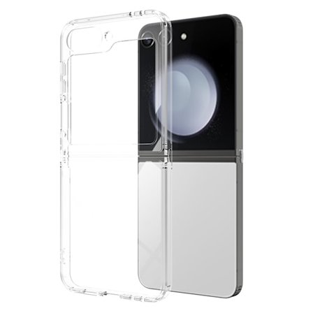Galaxy Z Flip 6 / 7 FE Skal TPU/Akryl Transparent