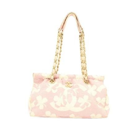 Chanel Vintage, Pre-owned Fabric chanel-bags Roze, Dames, Maat:ONE Size,stof