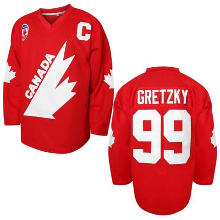 Gretzky Jersey 1991 Labatt Team Coupe Canada Cup Hockeytrøje L