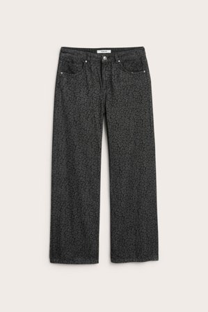 Kappahl | Wide jeans high waist | Grå