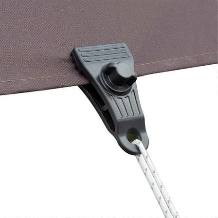 10 st Presenningsklämmor Kraftiga Lås Grepp Presenningsklämmor Poolskyddsklämmor Tältfästen Hållare för Markis