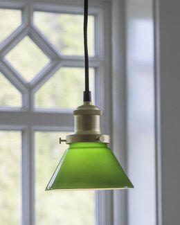 Fönsterlampa August Grön - Ø15 cm - PR Home